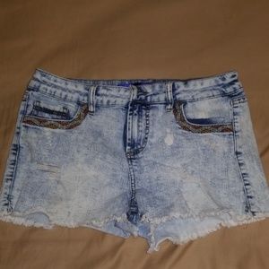 Sapphire Ink Jean shorts